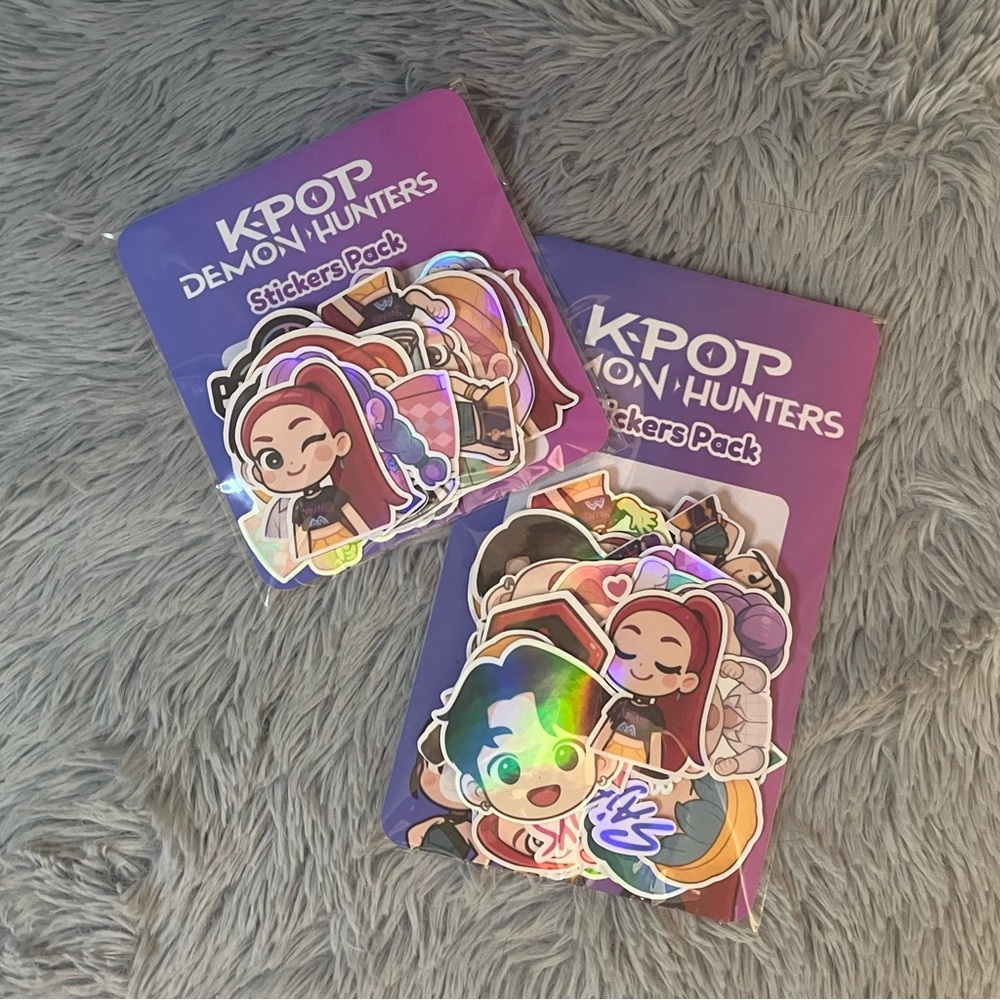 KPOP Demon Hunters Stickers Pack